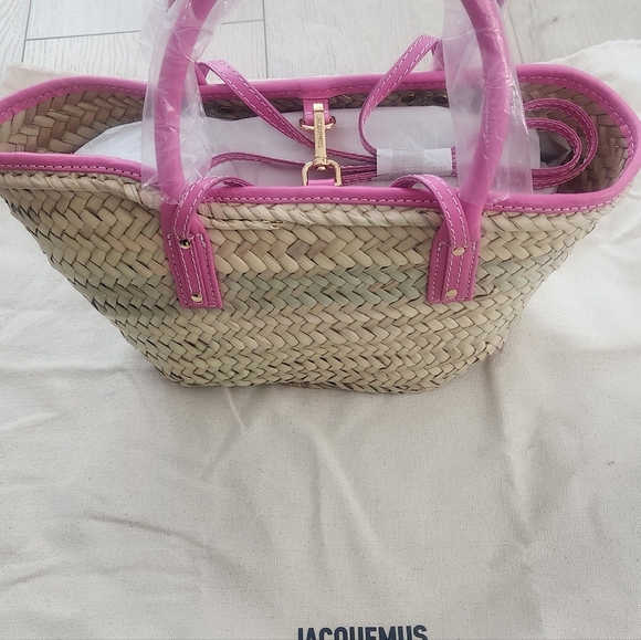 Jacquemus Le Raphia Mini beach basket bag - Picture 4 of 5
